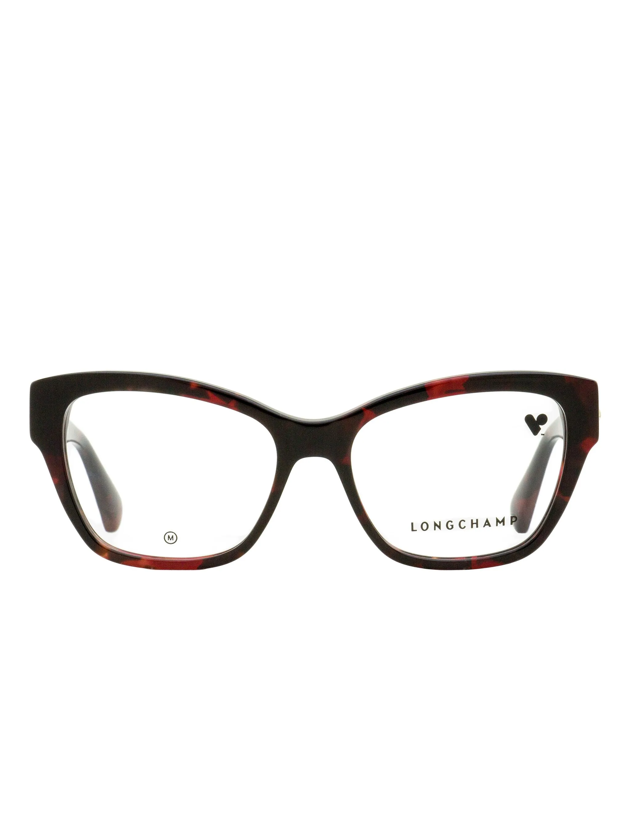 

Очки в геометричной оправе бабочка Longchamp, коричневый