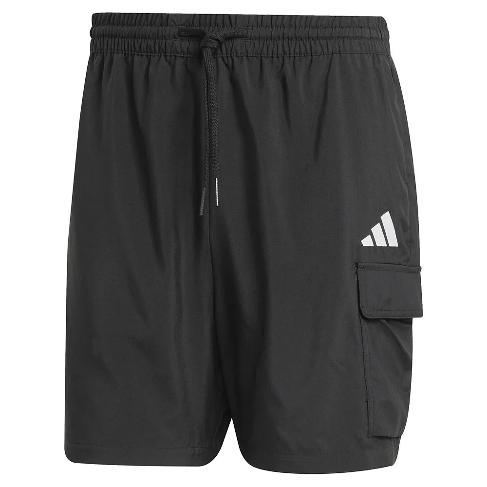Шорты adidas Essentials Small Logo Chelsea cargo, черный — фото 3
