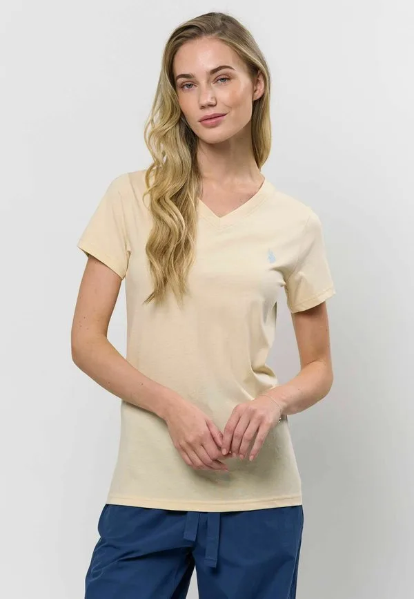 Базовая футболка uwadelle U.S. Polo Assn., Bleached Sand