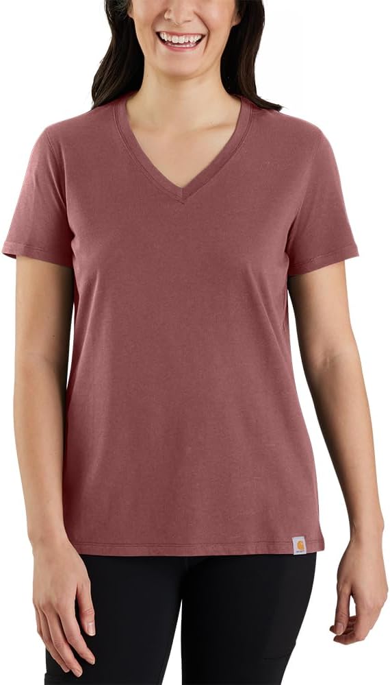 

Футболка Carhartt Women's 105739 Women's Tencel Fiber Series Relaxed Fit Ligh, Apple Butter