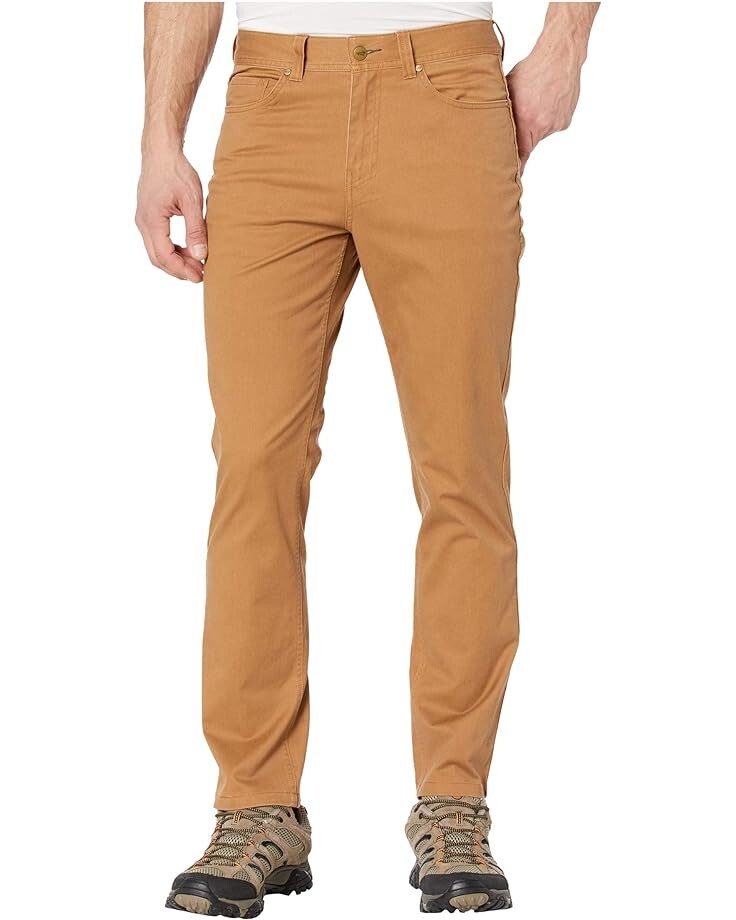 

Брюки Toad&Co Five-Pocket Mission Ridge Lean, цвет Tabac Vintage Wash