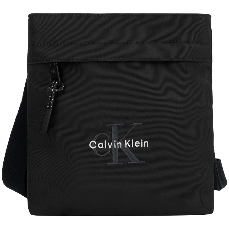 

Calvin Klein Тканевая наплечная сумка Мужская Космический черный