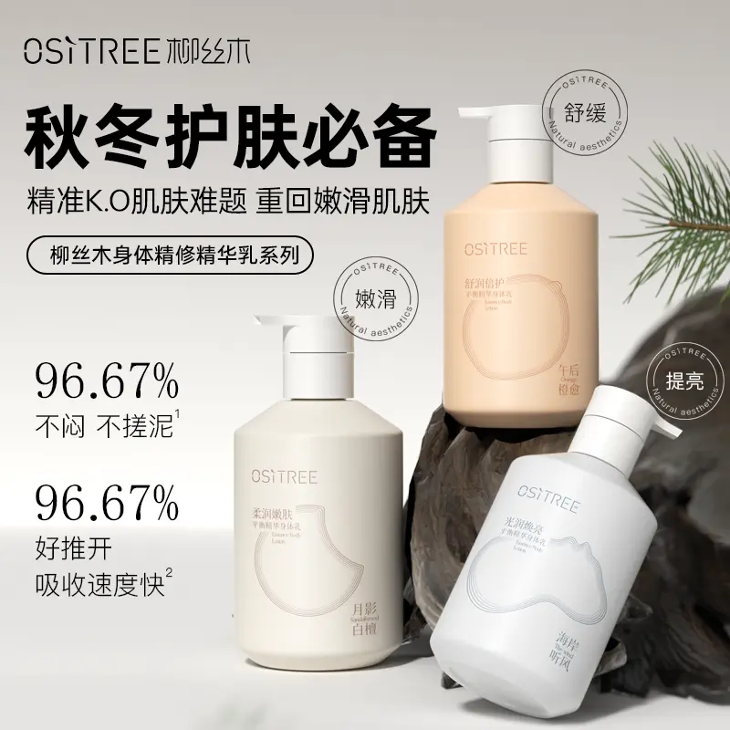 Лосьон для тела radiant balance serums с длительным ароматом 200г Ositree — фото 4