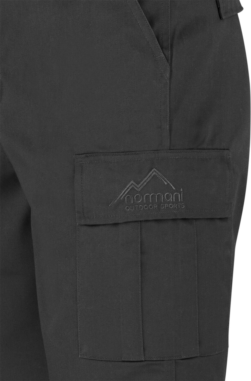Тканевые брюки Normani Outdoor Sports Kinder Shorts Dalvík, антрацит — фото 4
