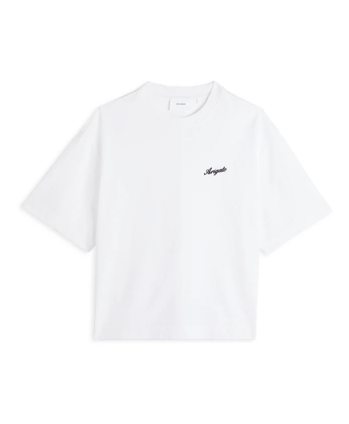 

Честь футболка Axel Arigato, белый