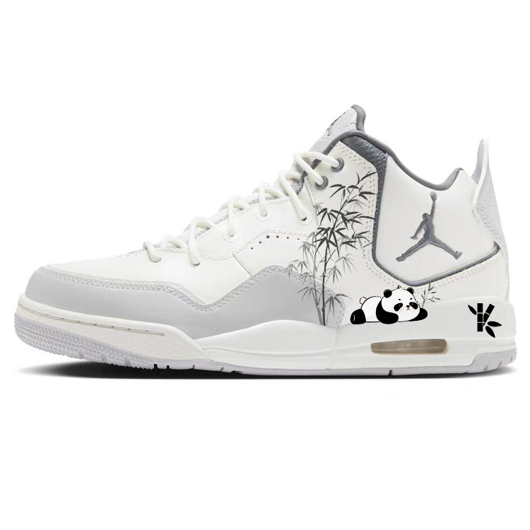 

Jordan Баскетбольные кроссовки Courtside 23 Vintage, мужские, средний верх, серо-белые
