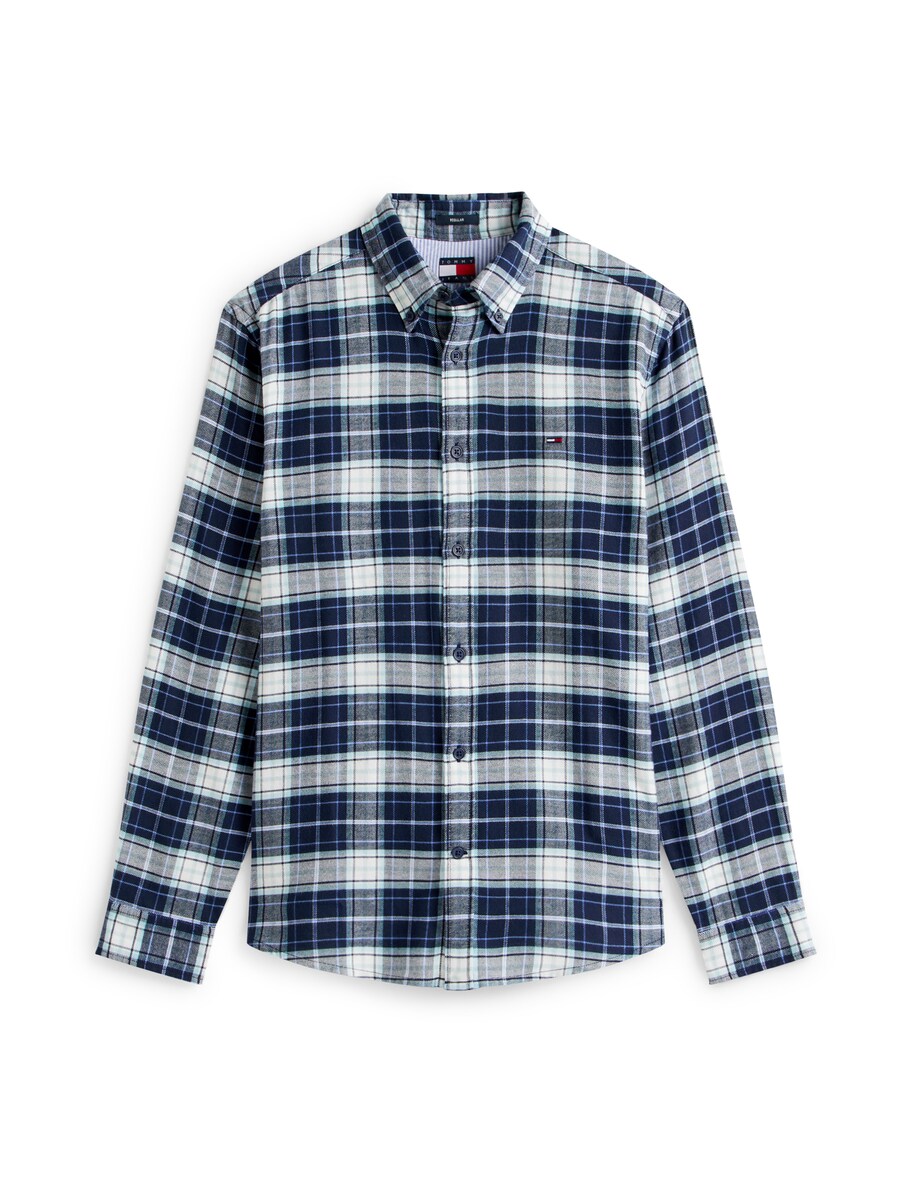 

Рубашка на пуговицах классического кроя Tommy Jeans, синий/темно-синий