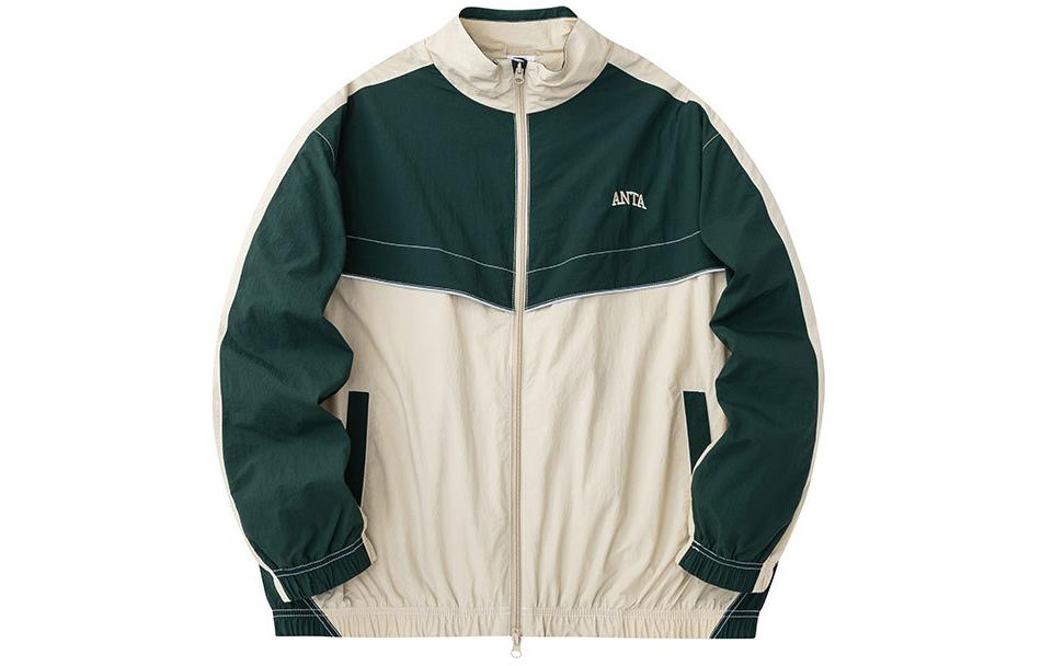 

Куртка Anta Life Collection унисекс светло-дымчато-серый/зеленый сердце зеленый, светло-дымчато-серый/зеленый сердце