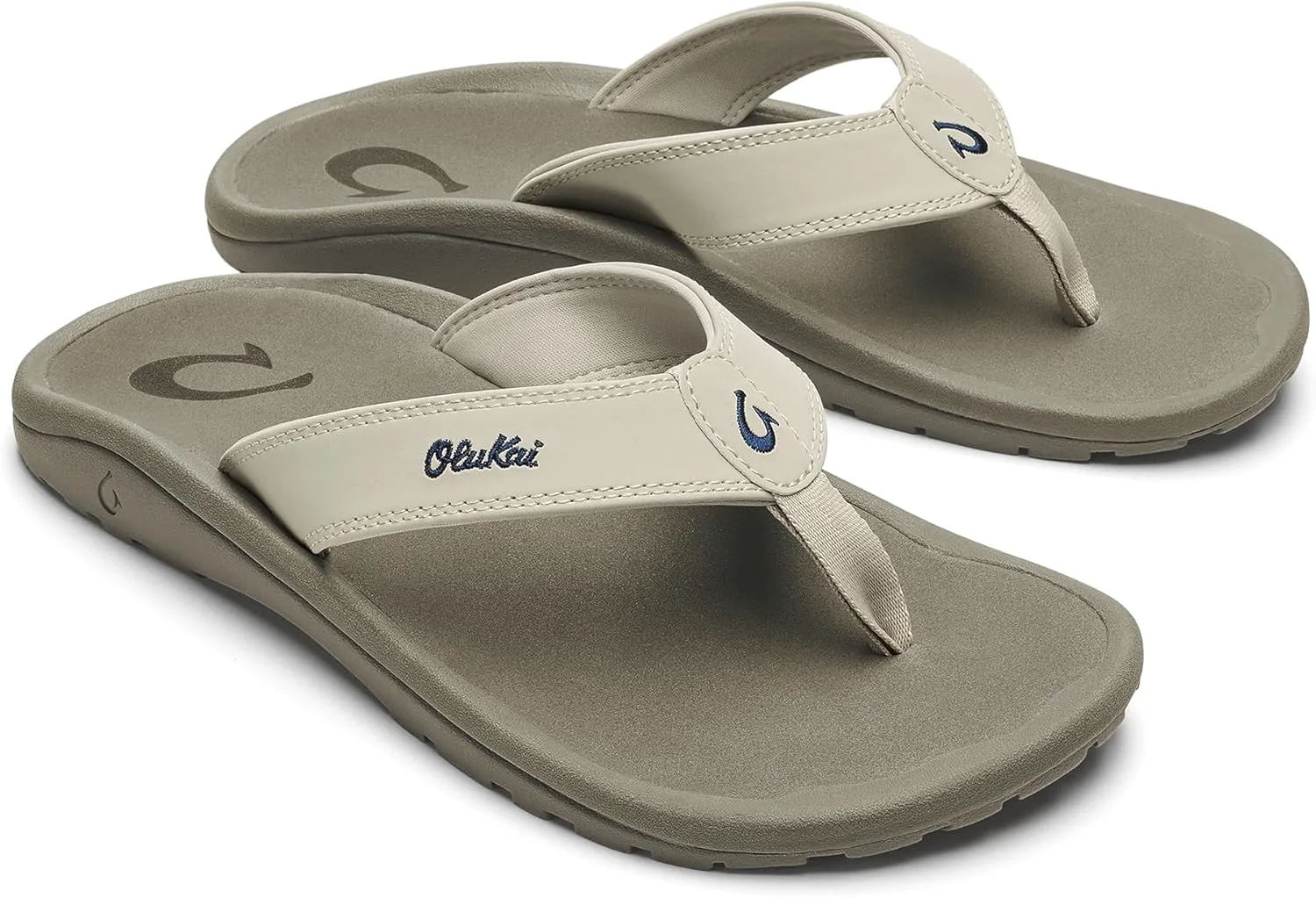 Мужские пляжные сандалии OLUKAI Ohana, водонепроницаемые шлепанцы, поддержка свода стопы и комфортная посадка, легкие и прочные, улучшенное сцепление и устойчивость — фото 4