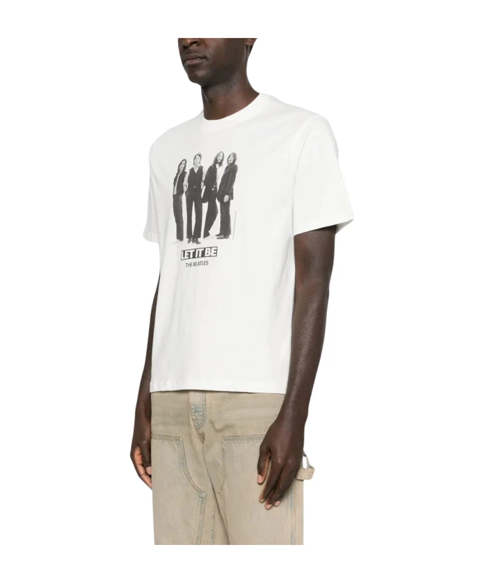 

Футболка с изображением The Beatles In The Box, бежевый