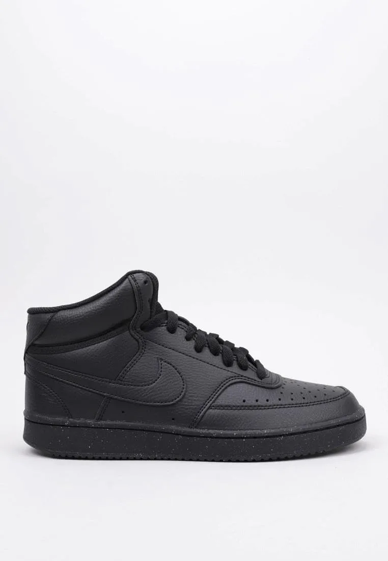 Мужские кроссовки Nike Court Vision Mid NN, черный — фото 2
