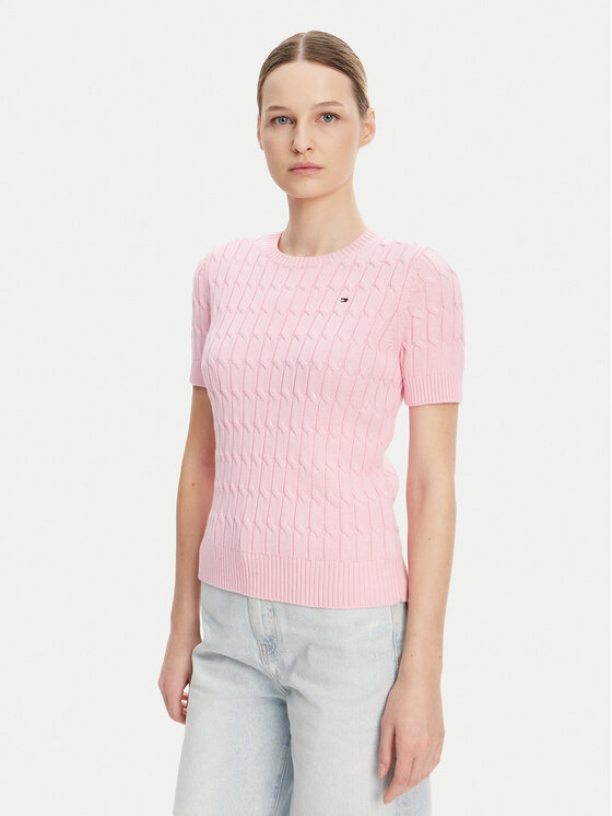 

Свитер обычного кроя WW0WW38744 Tommy Hilfiger, розовый