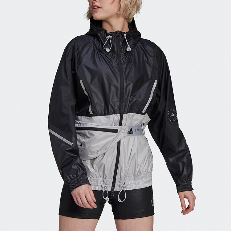 Stella McCartney Куртка женская черная Adidas — фото 4