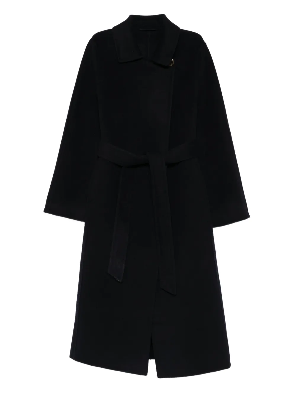 

Пальто строгого кроя с поясом The Curated Collection, черный