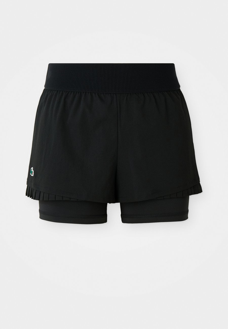Шорты спортивные Lacoste Sport TENNIS SHORT TOUR, Black — фото 4