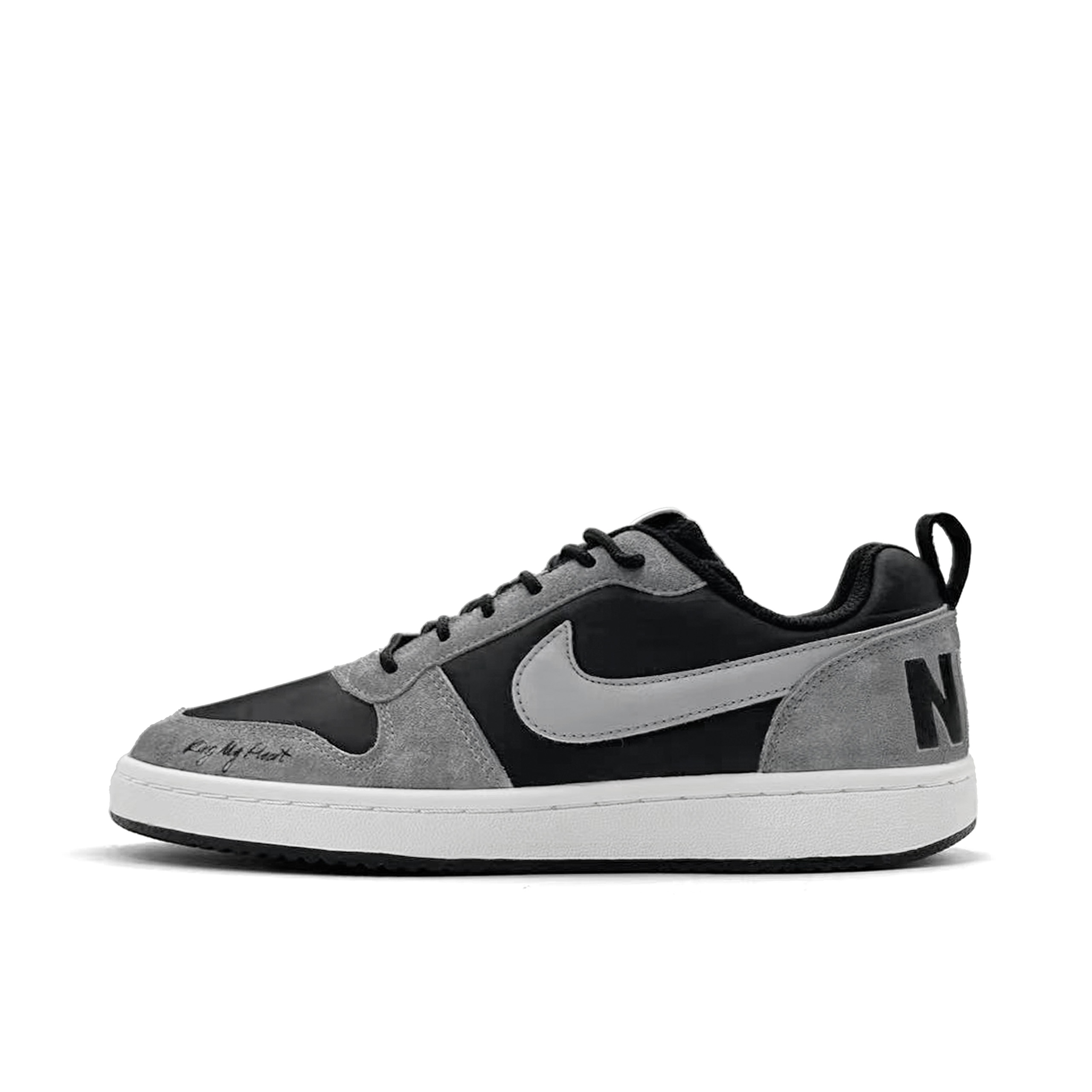 

Nike Кроссовки для скейтбординга Court Borough Classic Gray Abrasion Resistant Low top Unisex