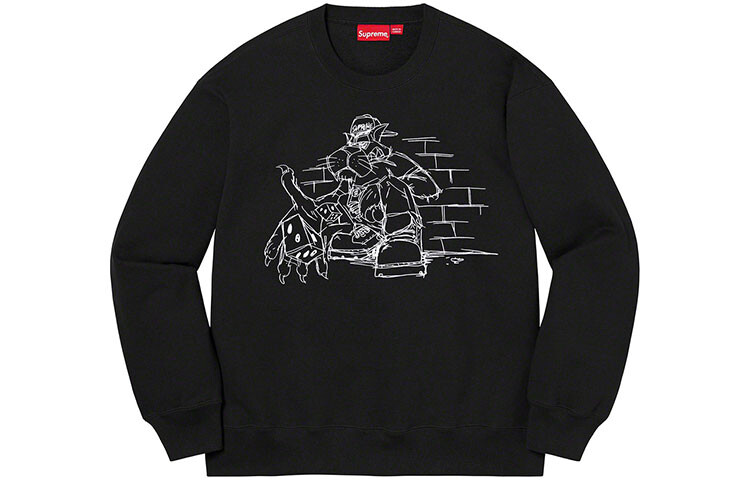 

Осень/Зима 21 Толстовка унисекс Supreme, красный