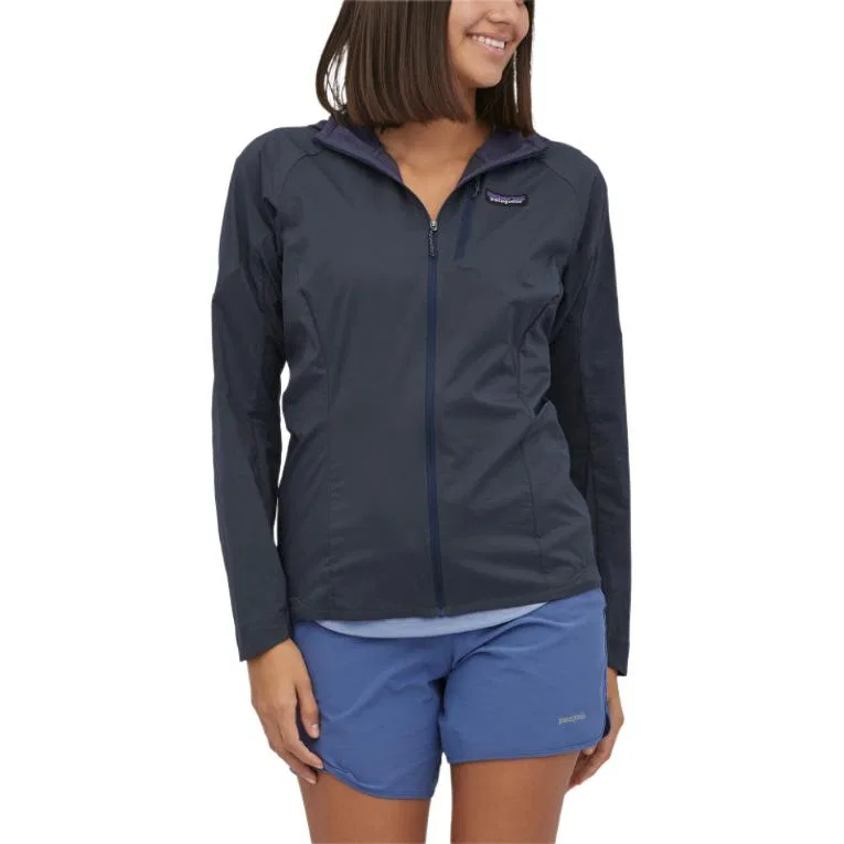 Ветровка Patagonia Houdini Air Jacket для женщин, темно-синяя — фото 4