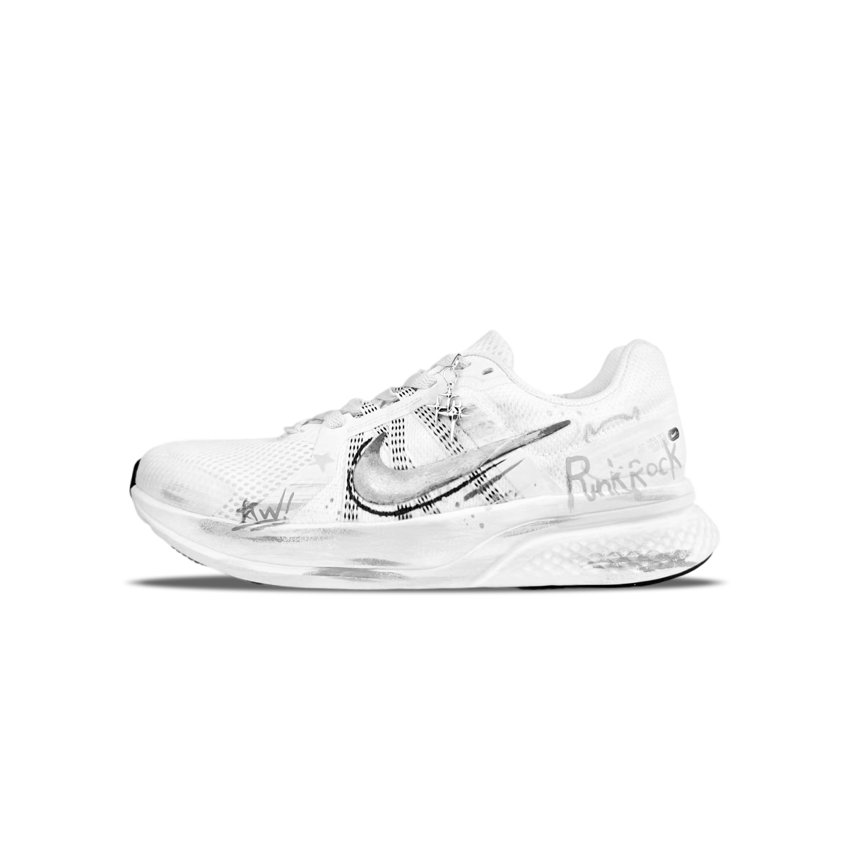 

Кроссовки для бега Run Swift 2 Low top мужские Nike, светло-серый