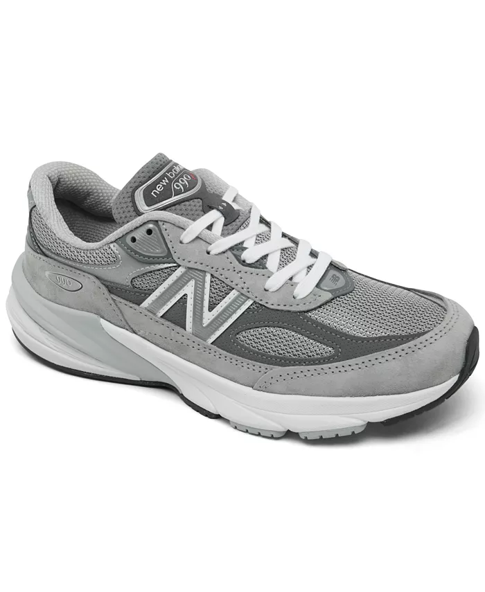 Женские кроссовки для бега 990V6 от Finish Line New Balance, серый