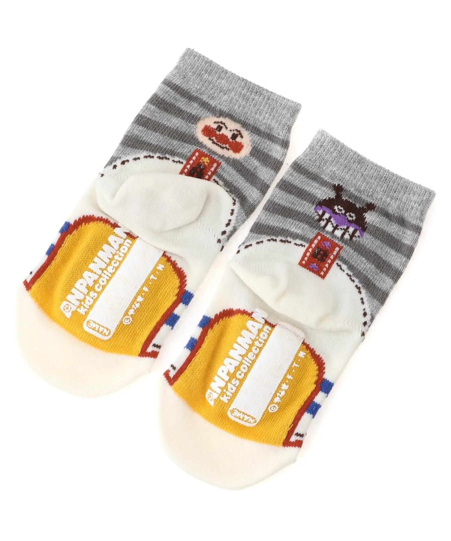 Носки Anpanman Baikinman в стиле кроссовок Anpanman Kids Collection, gray — фото 3