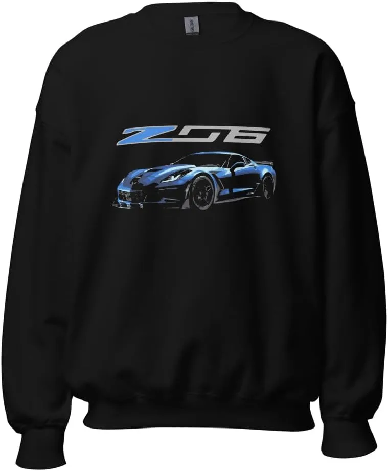 

Толстовка для владельцев Corvette Z06 2014-2019 Blue JG Infinite