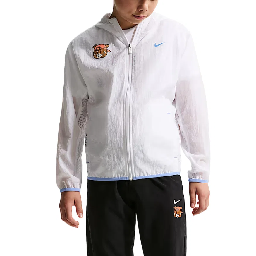 Детская куртка с капюшоном Moderate Nike, White