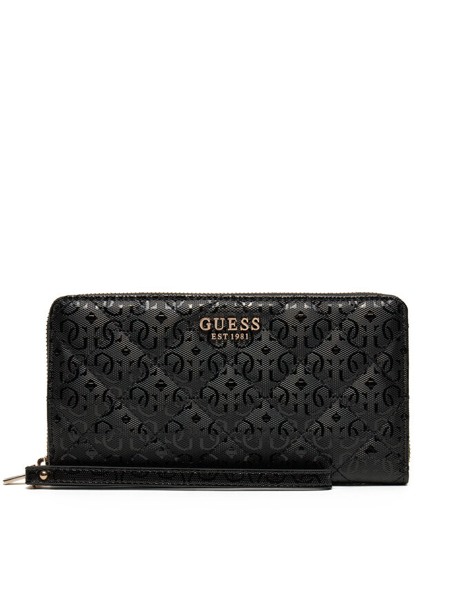 

Большой кошелек Guess, черный