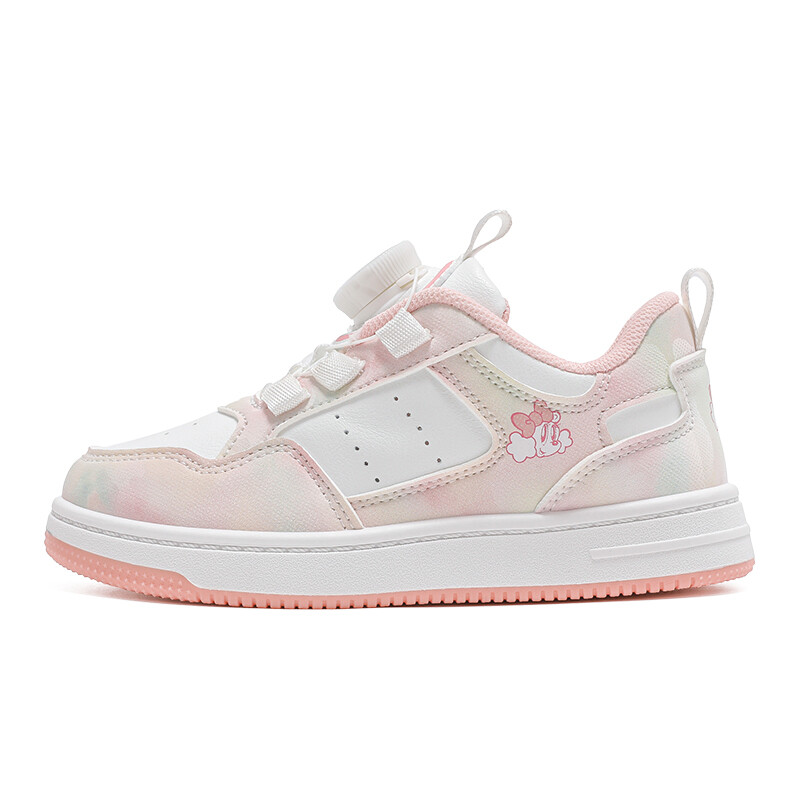 

Кроссовки BOBDOG Kids Lifestyle Shoes Kids Low-top, белый/фиолетовый