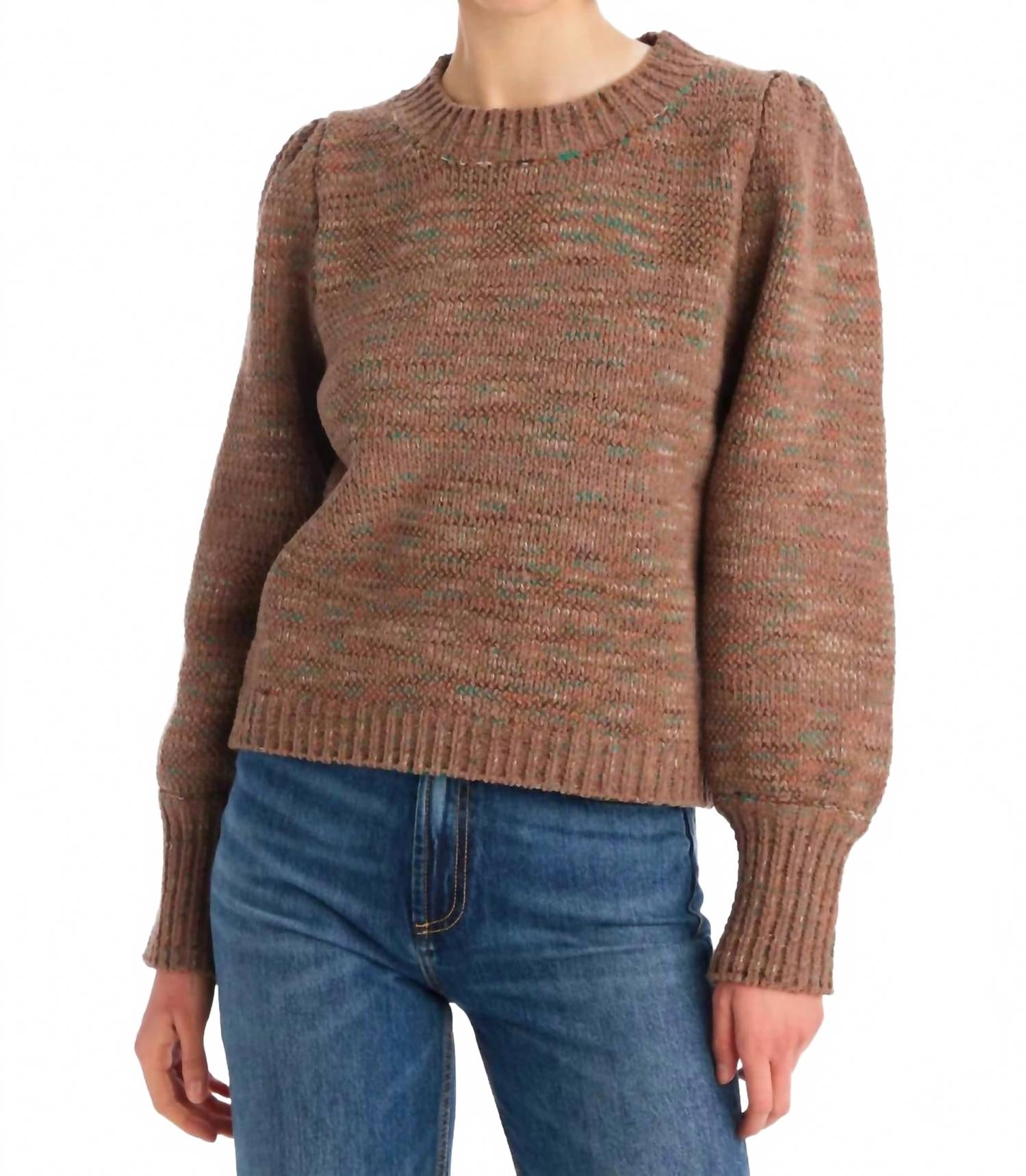 

ALLISON NEW YORK Свитер Charlotte цвета мокко