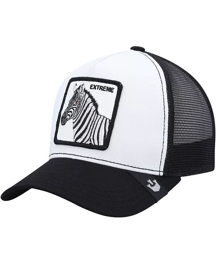 

Мужская белая регулируемая шляпа Exxxtreme Curved Trucker Goorin Bros.