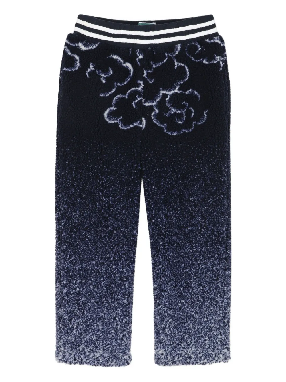 

Спортивные брюки с эффектом градиента Kenzo Kids, синий