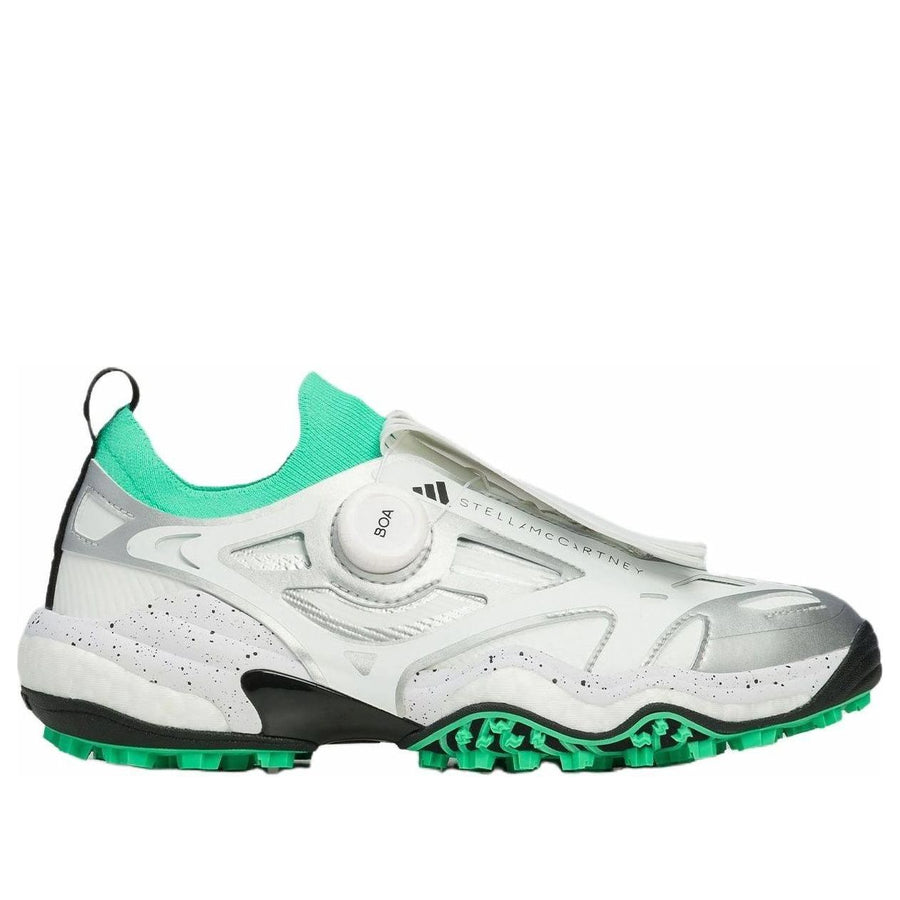 Кроссовки (WMNS) adidas Codechaos BOA by Stella McCartney 'Core White Bright Green Silver Metallic', белый — фото 2