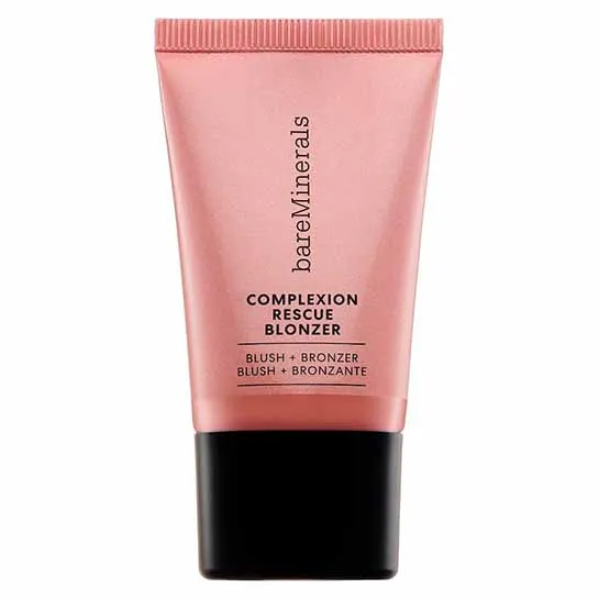 

Сияющие румяна и бронзер Complexion Rescue Blonzer Bareminerals, цвет kiss of mauve