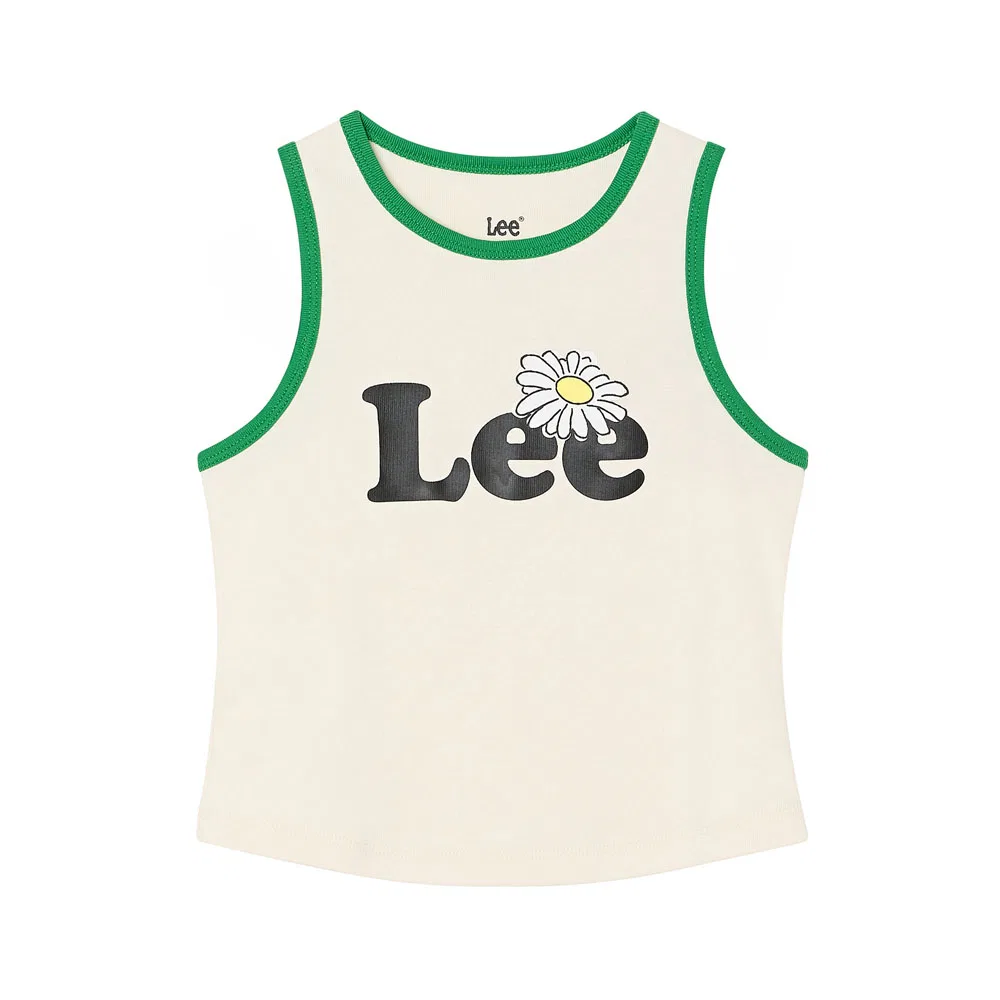 Детская майка Daisy Sleeveless цвета айвори от Lee Kids