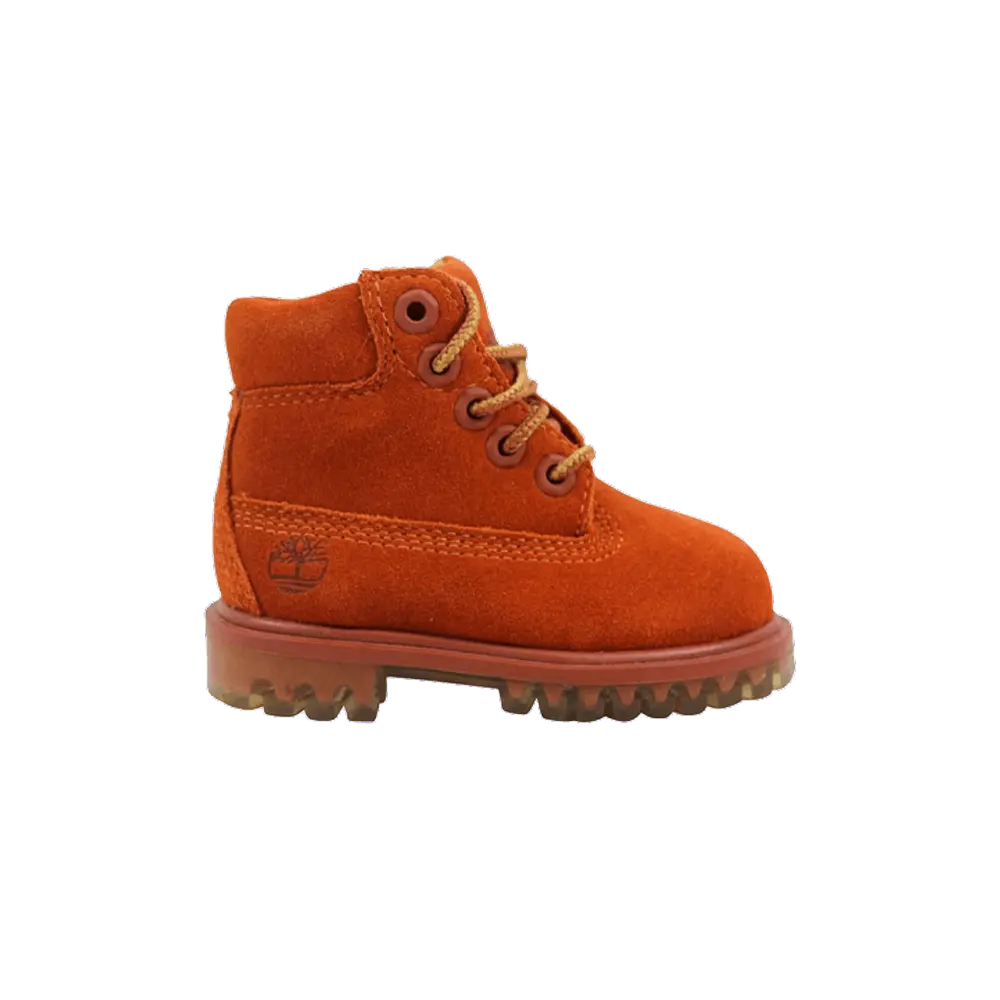 Ботинки Timberland Premium 6 Inch Toddler, оранжевый