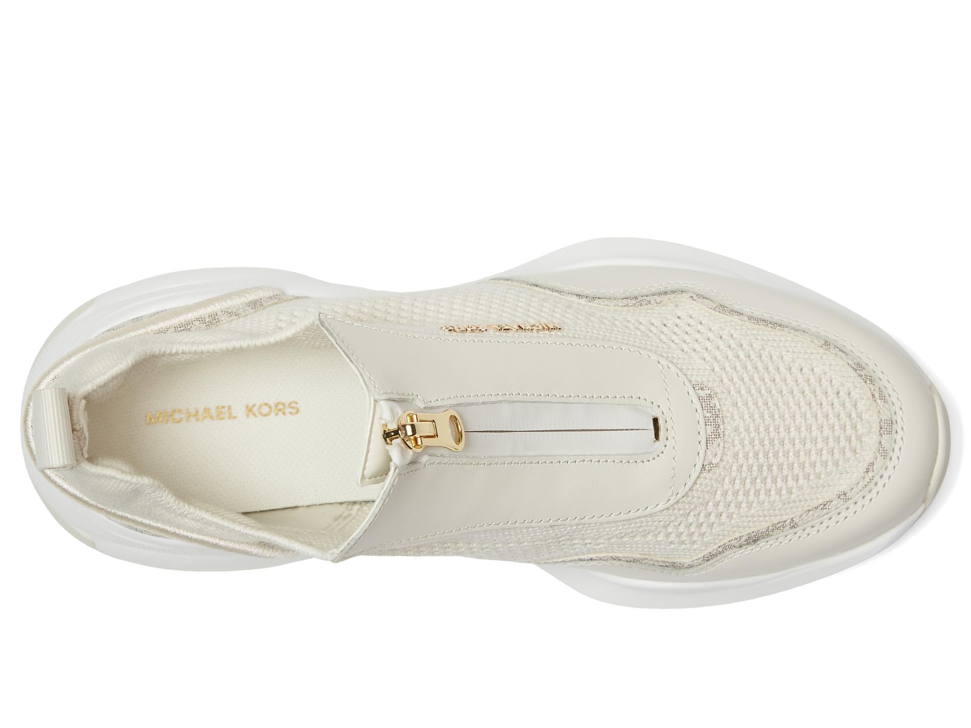 Кроссовки MICHAEL Michael Kors Zuma Slip-on Trainer, кремовый — фото 2