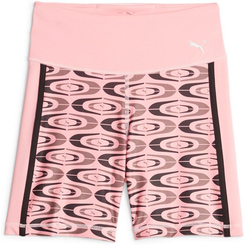 

Обтягивающие ретро гламурные короткие обтягивающие шорты Puma, красный