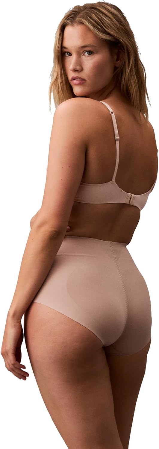 Женские утягивающие трусики-слипы Calvin Klein Stay-Put Stretch с высокой талией, Cedar — фото 2