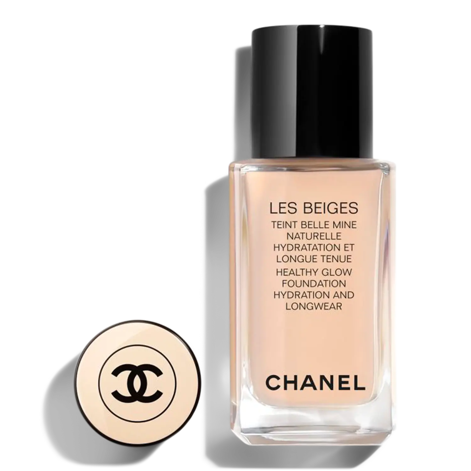 

Увлажняющая и стойкая тональная основа LES BEIGES Healthy Glow Foundation CHANEL, BR12 (light shade, rosy undertone)