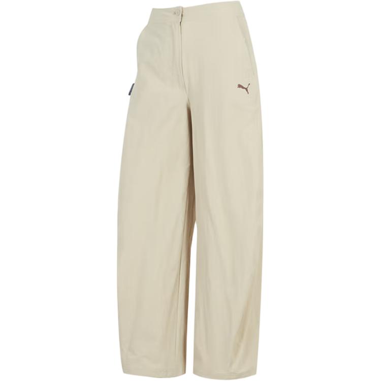 

PUMA Женские повседневные брюки бежевого цвета