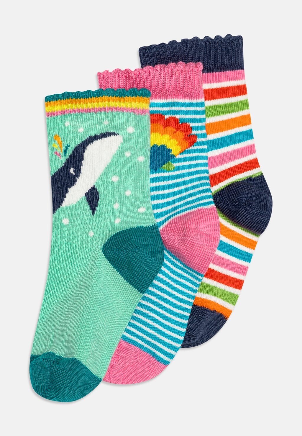 

Носки LITTLE SOCKS 3 PACK Frugi, синий