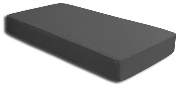 

Простыня One-Home anthrazit 90-100x200 cm Heavy, 100x4x200 см, антрацитовый