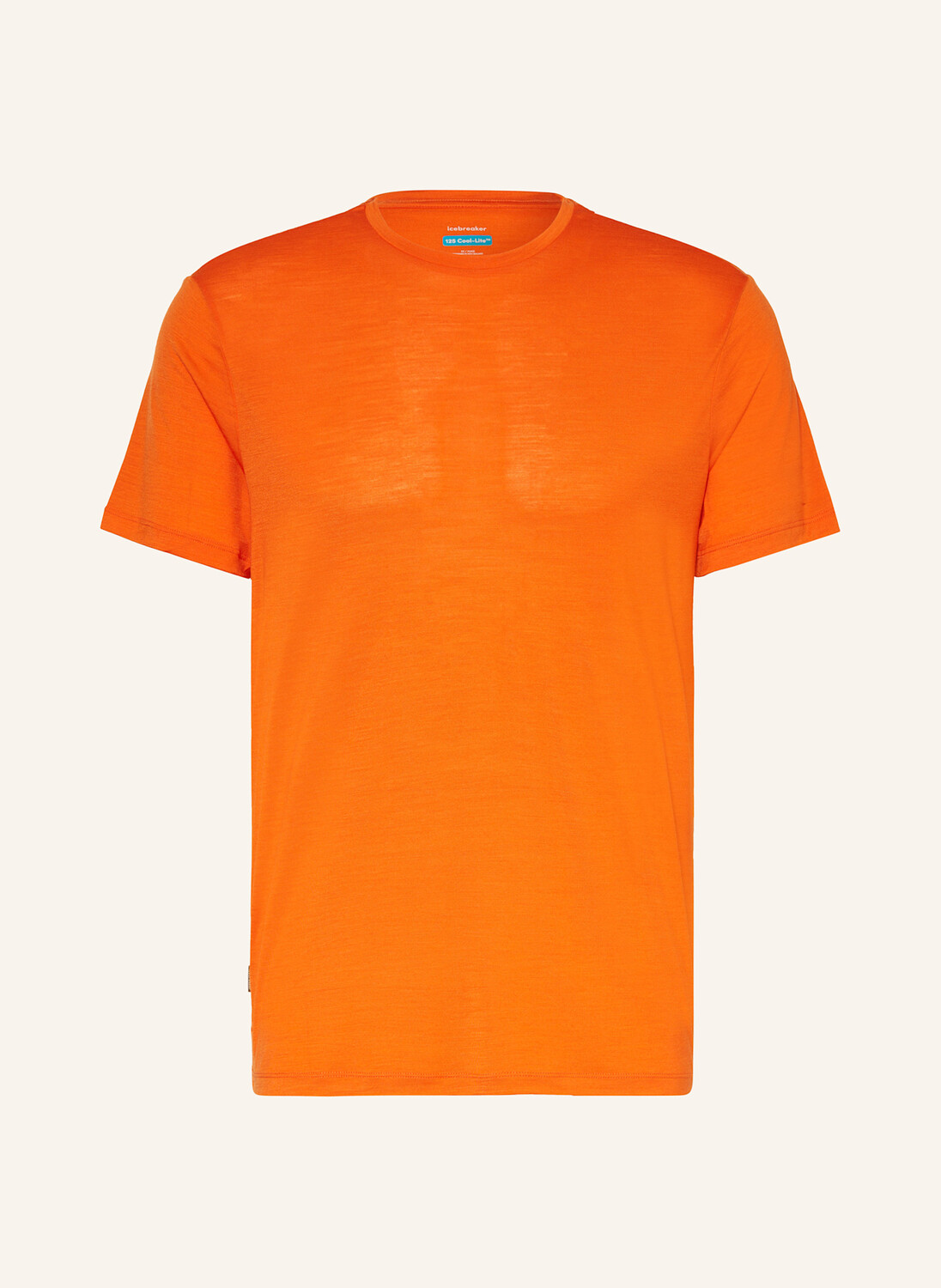 

Футболка cool-lite merino blend sphere iii из шерсти мериноса icebreaker, оранжевый