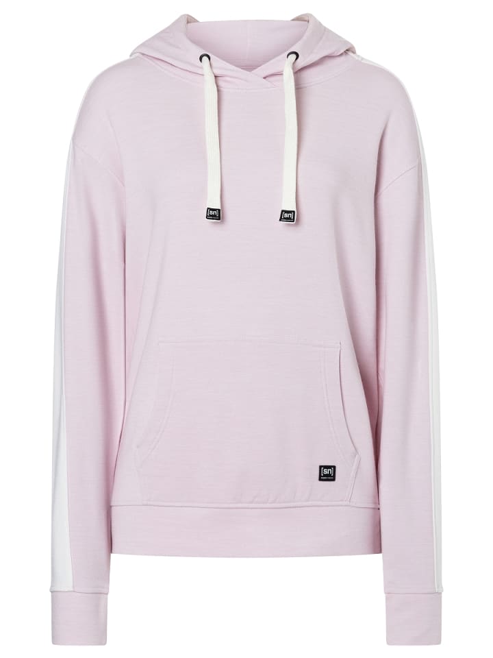 

Толстовка с капюшоном super.natural, розовый