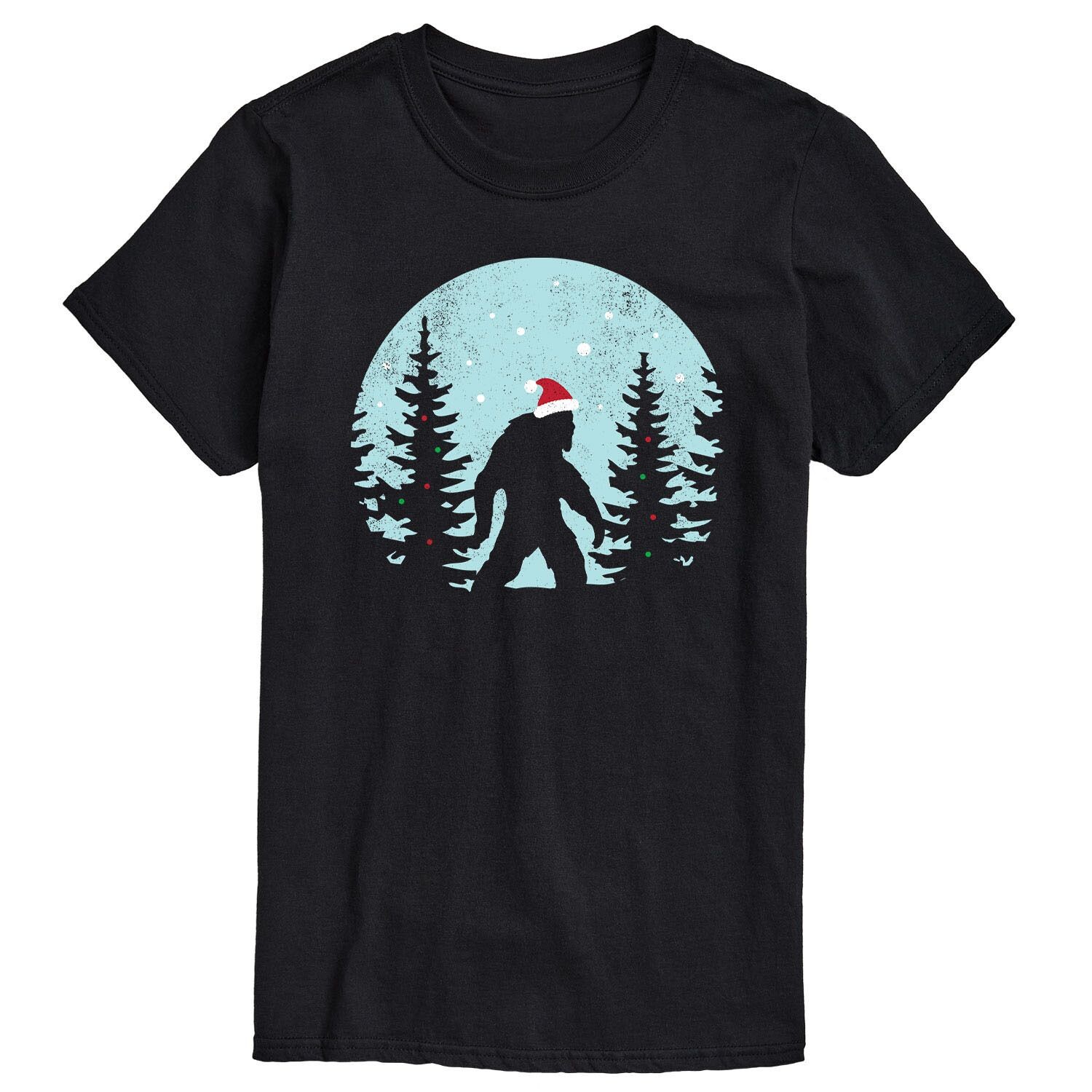 

Футболка Big & Tall Sasquatch с зимним сюжетом License
