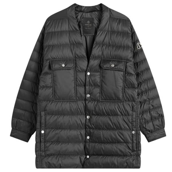 

X moncler верхняя рубашка Rick Owens, черный