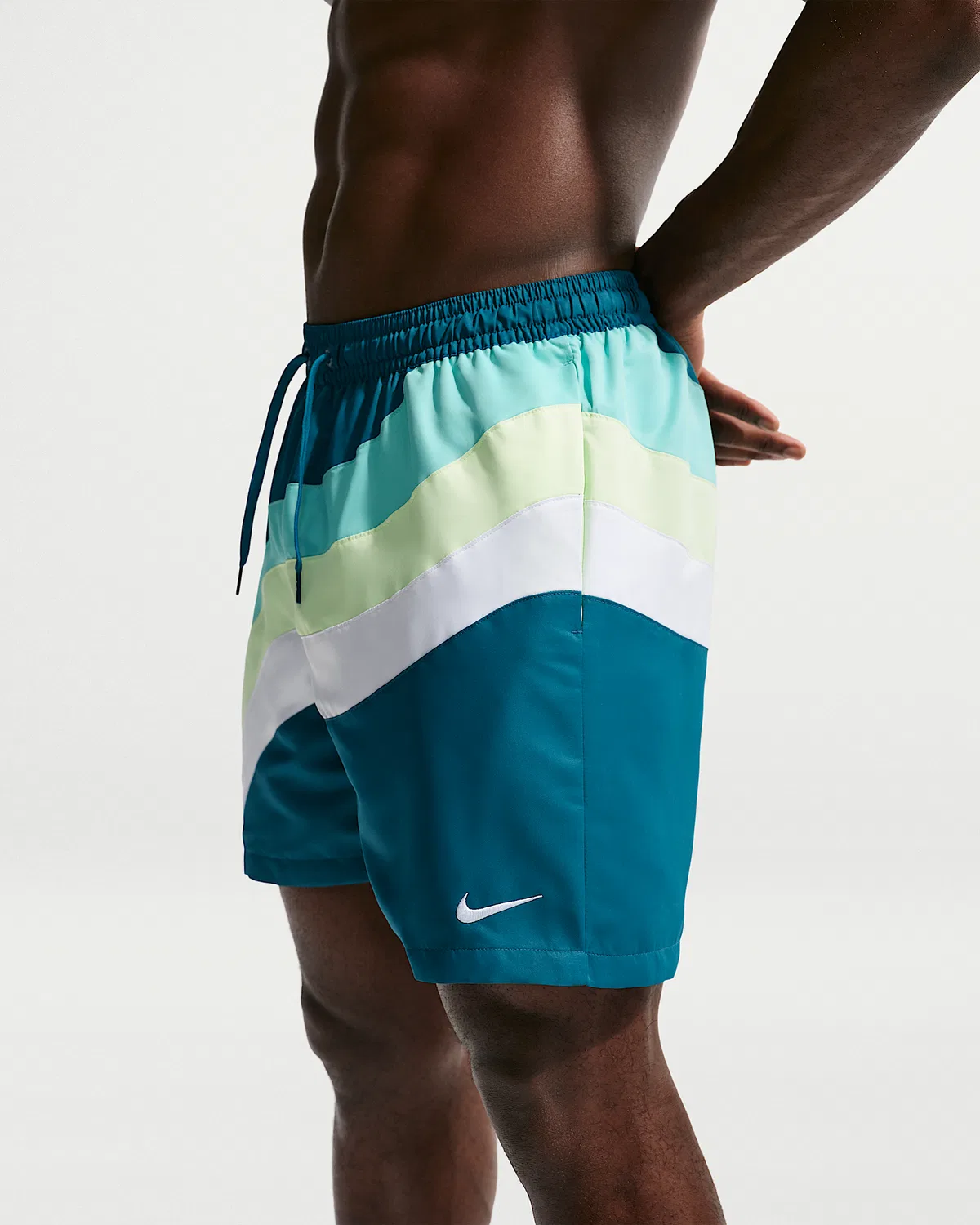 Мужские плавки Nike Swim Breaker 7" с полной подкладкой, Green Abyss — фото 4