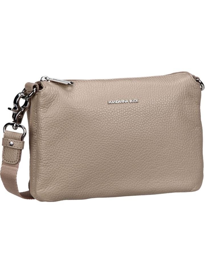 

Сумка через плечо Mandarina Duck Mellow Leather Pochette FZT82, цвет warm taupe