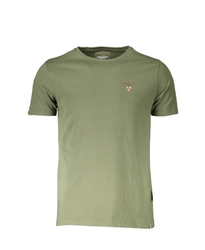 

Футболка с короткими рукавами и круглым вырезом Aeronautica Militare, зеленый